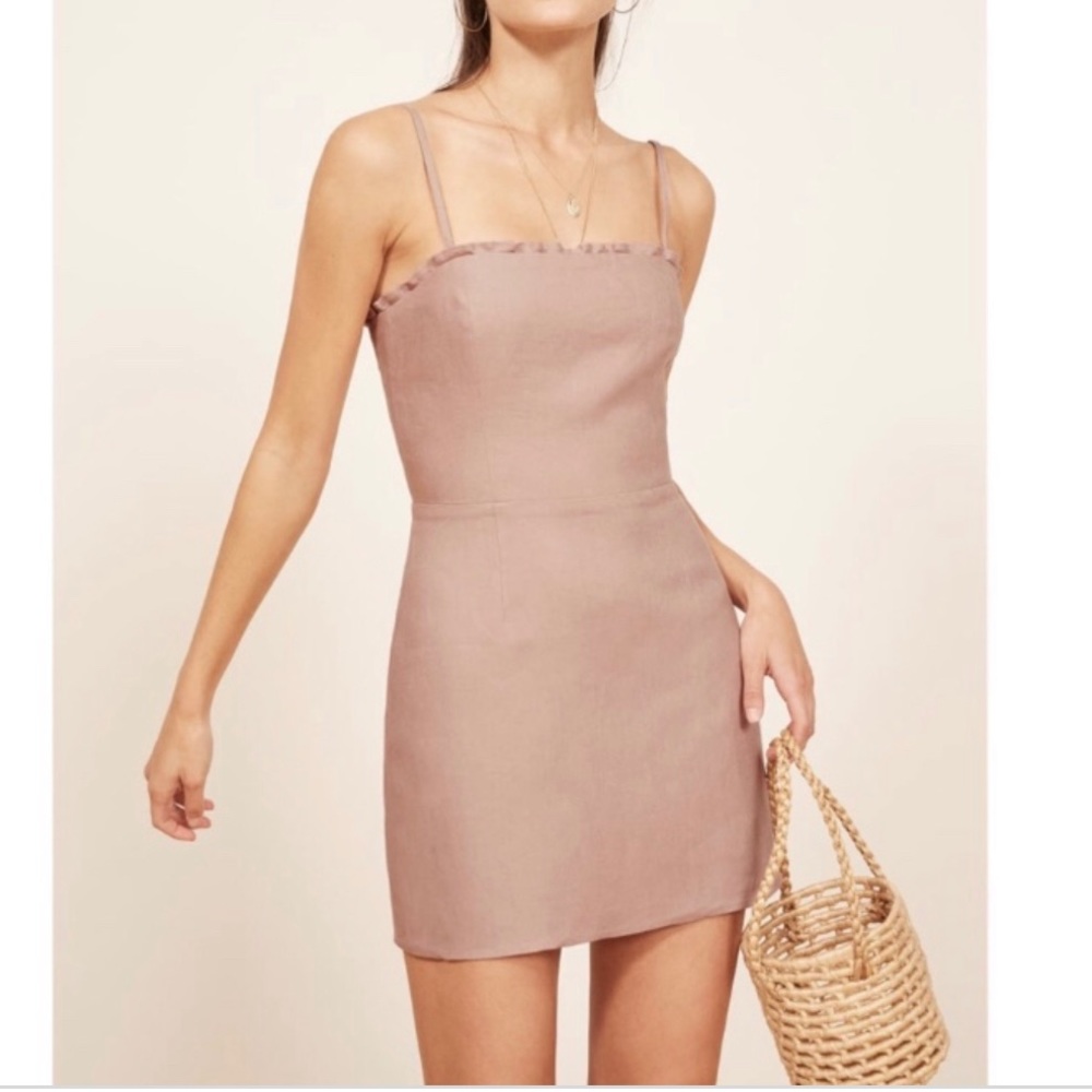 Reformation Ava Mini Dress Serenade Size 12